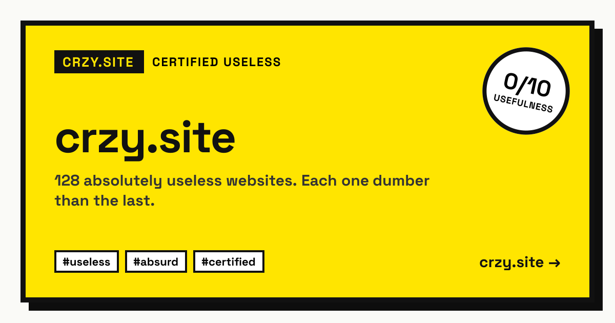 The Browser Cache Sweeper | crzy.site